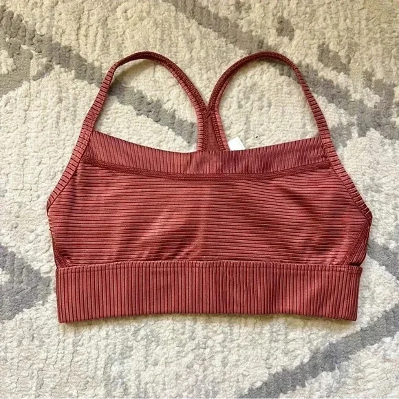 ALALA Raya Rib Bra in Desert Rose (Pinkish Brown) Size XS - Picture 4 of 10